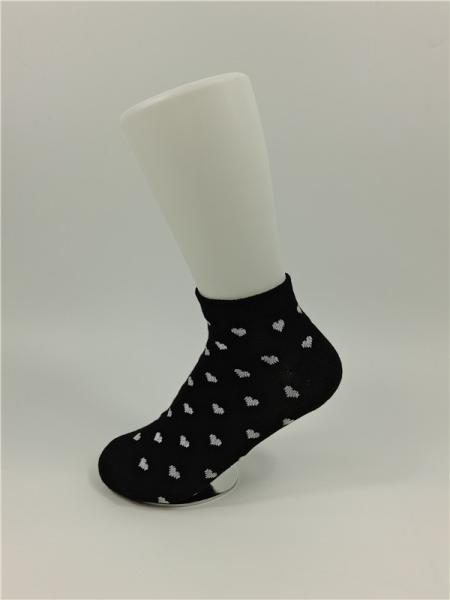 Odor Resistant Black Cotton Socks For Kids , Unisex OEM Service Boys White