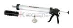 One Brush Aluminum Jerky Gun Shooter Kit , Jerky Cannon For Snack Sticks Guide