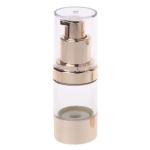 Top-Notch Quality Gold Aluminum 20ml Plastic Airless Pump Bottle Usage Skincare
