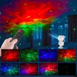 Multipurpose RGB Starry Night Projector , Practical Astronaut Projector Starry