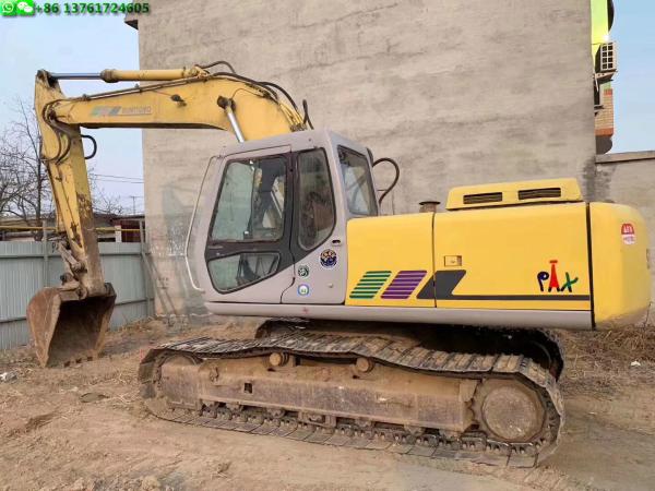 Buy cheap Sumitomo Sh200 20tused Excavator Machine 0.7m³ Bucket Size Yellow Color from wholesalers