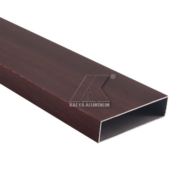 Buy cheap Durable Aluminum Window Extrusion Profiles / Aluminium Wood Grain Profile from wholesalers