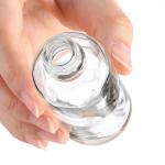 50ml/100ml Glass Perfume Bottle with CROWN CAP Sealing Type and Transparent