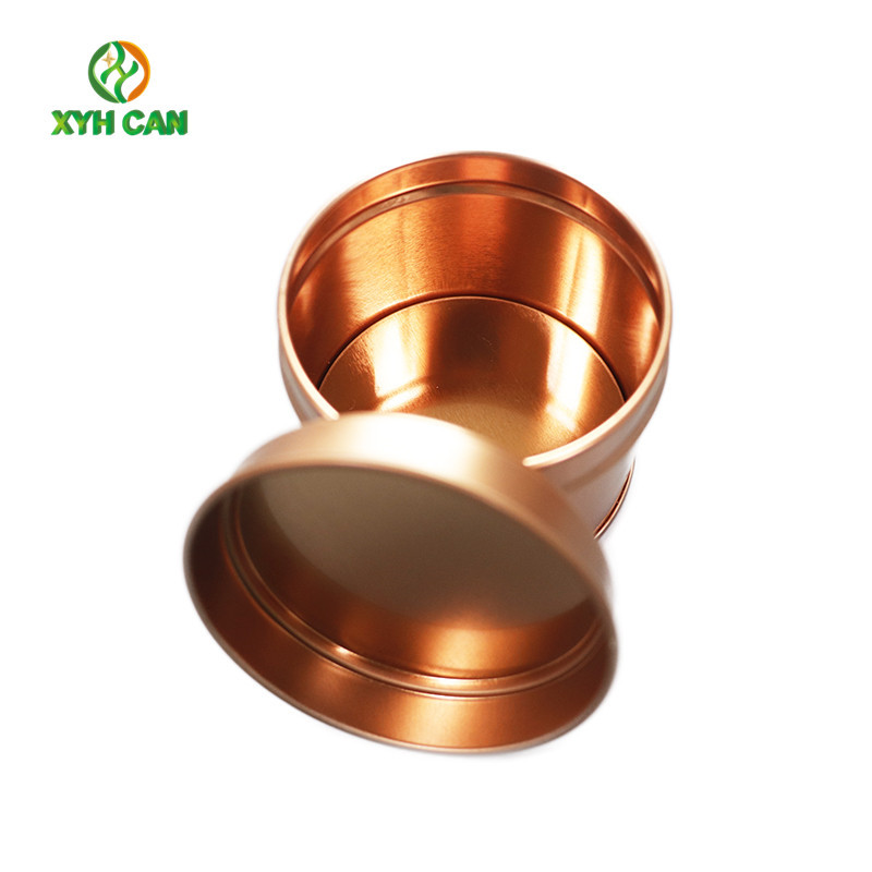 Seamless Candle Can Three Pieces Round Shape Tin Can with CMYK Printing