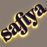 Buy cheap High Strength Led Backlit Sign With Laser Cut Stainless Steel Frame from wholesalers
