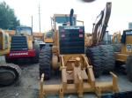 Yellow Color 123KW Power Used Caterpillar Grader 140K Good Condition For Farm