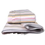Striped Color Coated PE Tarpaulin Waterproof and Sun Blocking for Outdoor
