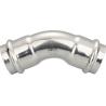 Buy cheap Carbon Steel Inox Press Fittings DVGW Standard Corrosion Resistance from wholesalers