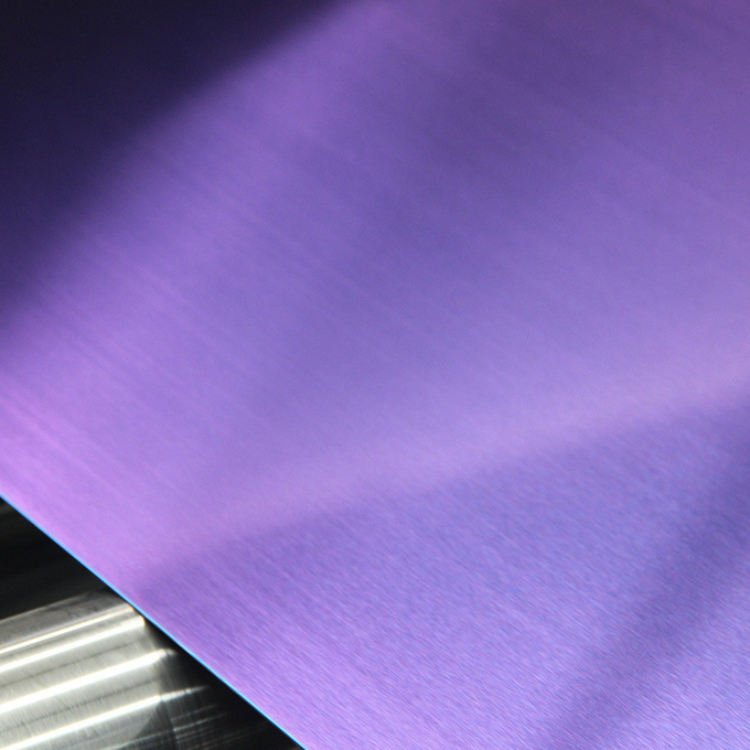 Construction Material Anti-fingerprint Stainless Steel Sheet For Decoration Of Shopping Mall Wall And Door Panels