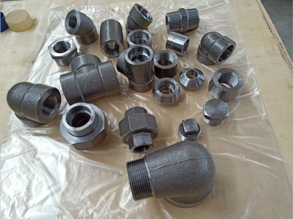 Buy cheap Hot Dipped Galvanized Fitting ASME B16.11 ASTM A105 Elbow Cap Tee 3000LB from wholesalers
