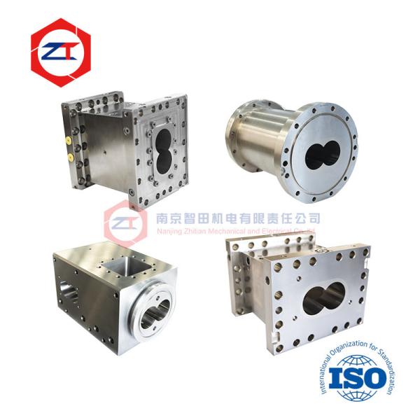 Buy cheap Plastic Granulation Twin Screw Extruder Lined Barrels Oem Hole Diameter Φ71.8mm Center Distance 60mm from wholesalers