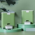 ABS Automatic Pet Feeder Bowls Cat Dog Timing Quantitative Feeding Device
