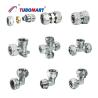 Buy cheap Brass Pex Tube Compression Fittings Chrome Plated Water Supply Compression Fittings from wholesalers