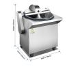 Buy cheap 1.5KW Quiet Belt Driven Bowl Cutter For 300KG/H Hotel Food Preparation from wholesalers