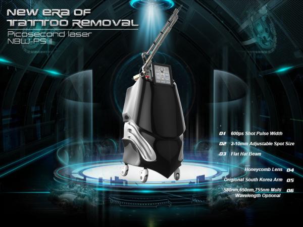 Quality 2018 professional 600ps picosure picosecond Q Switched nd Yag Laser tattoo removal machine for sale