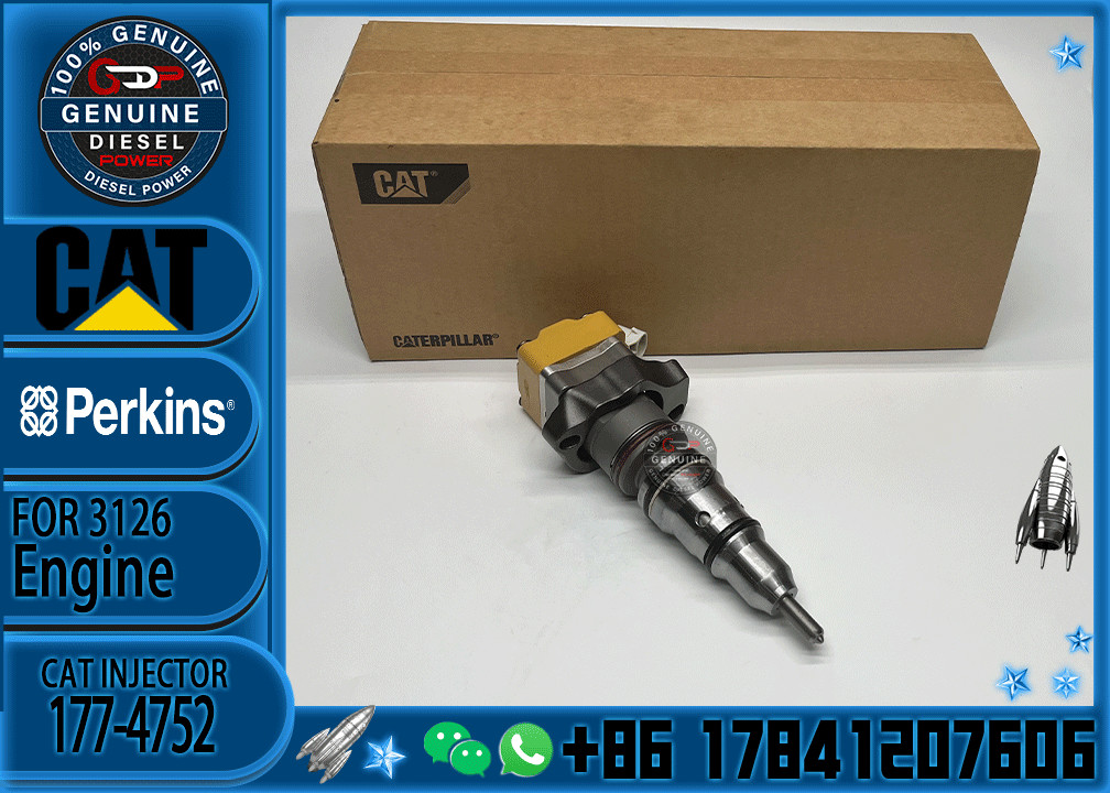 Engine parts cat injector 3126 injectors 177-4752 1774752 for caterpillar fuel injector 3126