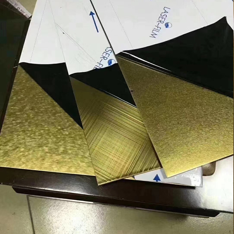 0.4mm Brushed Hl 304l Stainless Steel Sheet Hairline SS Steel Plate