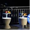 Buy cheap Foldable Outdoor Camping Picnic Beach Cafe Bistro Bar Chill Ice Cooler Lift Top Wine Beer Table with Storage from wholesalers
