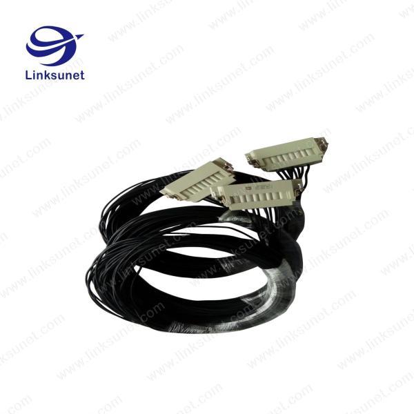 Buy cheap Harting 16P Crimping Industrial Wire Harness 09200163001 PTFE Insulated Cable from wholesalers