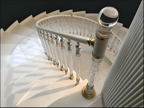 Buy cheap Space Saving Modern Aluminum Stair Railings High Strength For Compact Living Areas from wholesalers