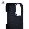 Buy cheap Metal Ring Camera Full Protection Kevlar Aramid Fiber Phone Case For iPhone 14 from wholesalers