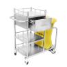 Buy cheap First Aid Hospital Stainless Steel Trolley Multi Functional Metal Medical Trolley from wholesalers