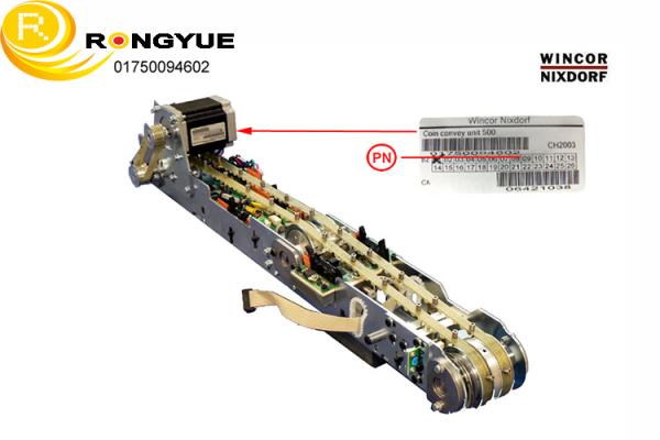 Buy cheap Black Wincor ATM Spare Parts Coin Convey Unit 500 1750094602 from wholesalers