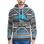 Hibiscus Print Men'S Sports Team Hoodies Pullover Streetwear Customizable