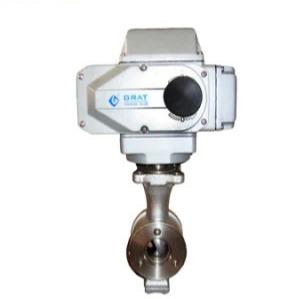 Buy cheap Straight Through Type Electric Actuator Control Ball Valve Wafer Type from wholesalers