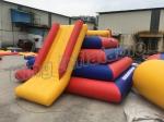 OEM Inflatable Water Park Equipment / PVC Tarpaulin Blow Saturn Water Toy With