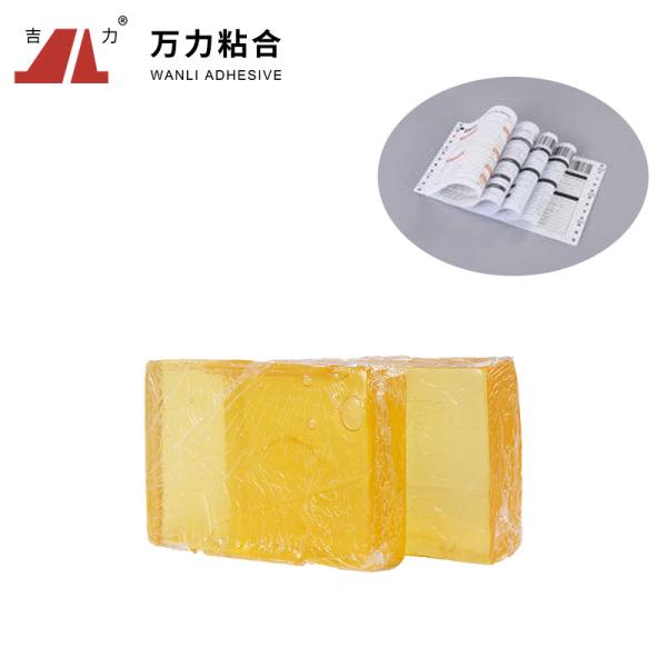 Quality 9500 Cps Seal Bonding Fugitive Hot Melt Glue Yellow Temperature TPR-4376A for sale