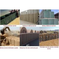 Buy cheap 1 X 1 X 1 Military Protective Bastion Galfan Sand Filled Barriers product