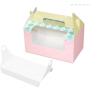 Buy cheap Decorative Clear Cake Display Box , Eco Paperboard Cake Slice Boxes from wholesalers