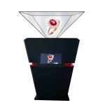 180°, 270°, and 360° Stereoscopic Display Cabinets Holographic Imaging Cabinet