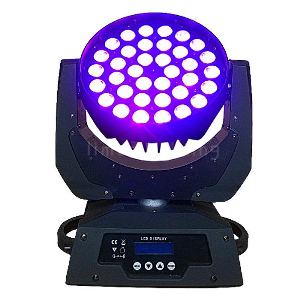 Buy cheap 36x18w RGBWAUV 6in1 LED Moving Head Wash Zoom Night Club Stage Lighting from wholesalers