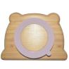 Buy cheap MHC Silicon Divided Suction Dining Kids Wooden Food Bamboo Cutlery Silicon Baby Plate from wholesalers