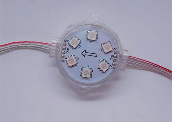 Buy cheap IP68 Waterproof 42mm LED Pixel Lamp Good Heat Dissipation With Clear Cover from wholesalers