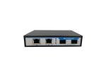 Single Mode Fiber Optic Switch 2 RJ45 2 SFP Ports Auto Negotiation 5% - 90%