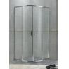 Buy cheap Economic Aluminum Alloy Quadrant Shower Enclosures Bright Sliver For Hotel / Home from wholesalers
