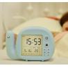 Buy cheap Kingda ABS Silicone Kids Alarm Clock , Portable DC 5V Digital Night Light Clock from wholesalers