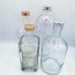 Shiny Gold Silver 28mm Liquor Whisky Bottle Caps Cover Non Refillable