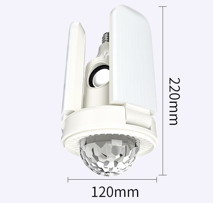 RGBW LED Ceiling Panel Lights Smart Ceiling Fan Bulbs 40w 85-265V