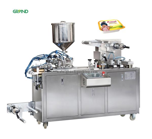 Buy cheap Mini Blister Packing Machine DPP 80 Fully Automatic Butter Packaging 480kg from wholesalers