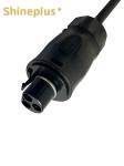PVC Insulated Magnetic Ring AC Power Supply Harness 3C*18AWG XLPE 120mm UL94-V0