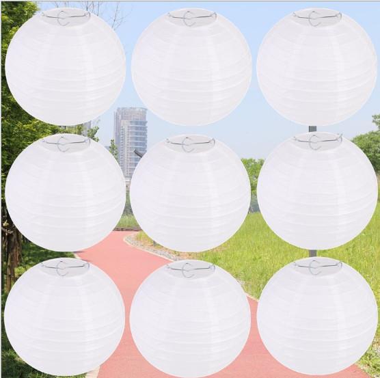 Buy cheap White Lantern Wholesale, Spot Wedding Paper Lanterns, Children's Drawing Lanterns, Customized Handmade DIY Lighting from wholesalers