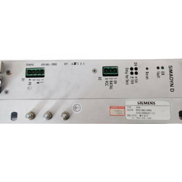 Buy cheap SIEMENS 6DD1682-0BB0 SIMADYN D SUBRACK SR6 230V AC NATURAL CONVECTION 6 SLOTS , L-BUS from wholesalers