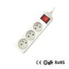 Buy cheap NF CE Certificate 1.5m extension socket with Euro Plug from wholesalers