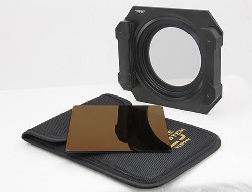 100 * 100mm Square Camera Lens Filters Optical Glass Square Neutral Density