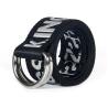 Buy cheap Zinc Alloy Buckle Nylon Canvas Belt Woven 3.8cm Double Ring from wholesalers