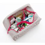Custom Makeup Storage Bags With Handles / Women Printed Travel Hand Bags